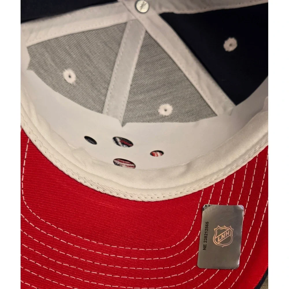 NWOT Columbus Blue Jackets Hat NHL Reebok Adjustable Strapback Cap Size